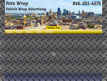 Tablet Screenshot of fotowrapkc.com